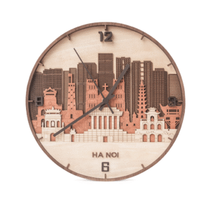 ĐỒNG HỒ GỖ SKYLINE HÀ NỘI