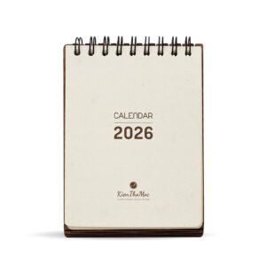 LỊCH GỖ FORM ĐỨNG B6 2026