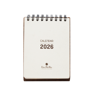 LỊCH GỖ FORM ĐỨNG 2026