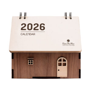 LỊCH GỖ NGÔI NHÀ 2026 | WALNUT