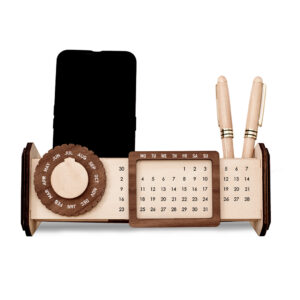 LỊCH GỖ VẠN NIÊN FORM NGANG | MAPLE