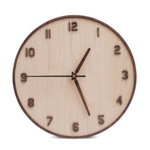 ĐỒNG HỒ BASIC 12 SỐ CÓ VIỀN | MAPLE