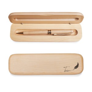SET BÚT VÀ HỘP GỖ MAPLE | LÔNG VŨ